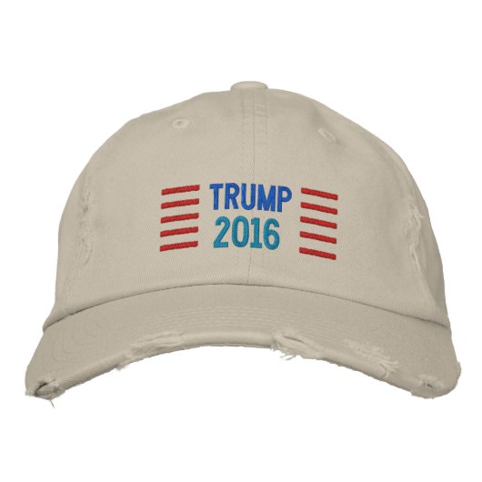 Casquette Brodée Donald Trump 2016 brodé (Devant)