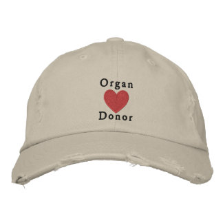 Casquette Brodée Donateur d'organe