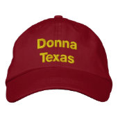 Casquette Brodée Donna Texas (Devant)