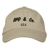 Casquette Brodée DPP & Co (Devant)