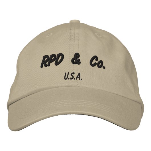 Casquette Brodée DPP & Co (Devant)