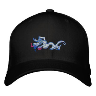 Casquette Brodée Dragon de Neige