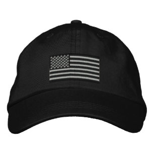 Casquette Brodée Drapeau américain Grande Broderie