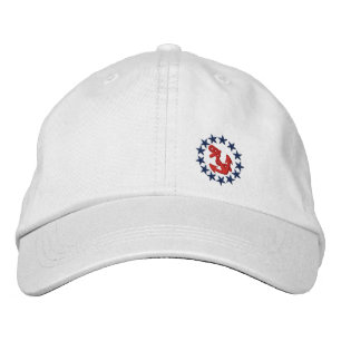 Casquette Brodée Drapeau American Yacht Enseigne la broderie nautiq