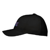 Casquette Brodée Drapeau arc-en-ciel de la fierté gay Cool et moder (Gauche)