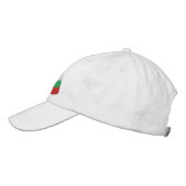 Casquette Brodée Drapeau bulgare (Gauche)