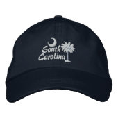Casquette Brodée Drapeau d'État de Caroline du Sud (Devant)