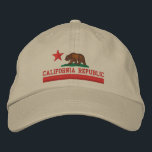 Casquette Brodée Drapeau d'État de la RÉPUBLIQUE DE CALIFORNIE Casq<br><div class="desc">Le drapeau de la République de Californie est ici revisité comme une broderie sur ce casquette de baseball sur mesure. Voici une sélection de modèles personnalisés California Republic disponibles sur des vêtements décontractés brodés et des idées cadeaux pour tout le monde. Utilisez le lien "Demandez à ce concepteur" pour nous...</div>
