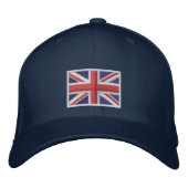 Casquette Brodée Drapeau du Royaume-Uni (Devant)