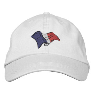 Casquette Brodée Drapeau français pour les amoureux de France casqu