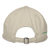 Casquette Brodée Drapeau Italien De Côté (Dos)