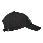 Casquette Brodée Drapeau Shamrock irlandais (Droite)