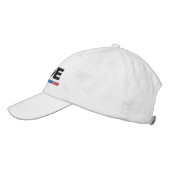 Casquette Brodée Drapeau traditionnel LGBTQ+ Pride Basse-Basse Brod (Gauche)