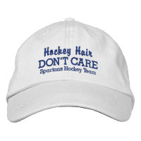 Drôle "Hockey Hair Don't Care" nom d'équipe person