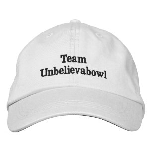 Casquette Brodée Drôle Incroyable Bowls de pelouse Nom de l'équipe,