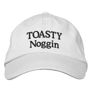 Casquette Brodée Drôle Novelty Mens Sports TOASTY NOGGIN 