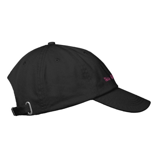 Casquette Brodée Drôle TGIF "Cette fille est fabuleuse" femmes (Droite)