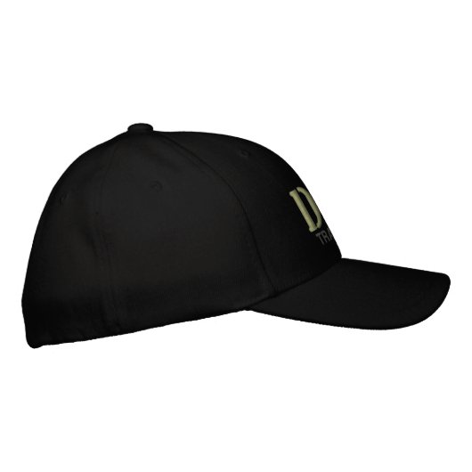 Casquette Brodée DT Services AR/Flex/CASQUETTE NOIR (Droite)