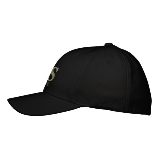 Casquette Brodée DT Services AR/Flex/CASQUETTE NOIR (Gauche)