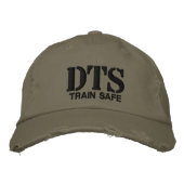 Casquette Brodée DT Services OD GREEN/Distressed/CASQUETTE (Devant)