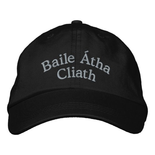 Casquette Brodée Dublin (Devant)