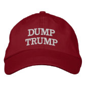 CASQUETTE BRODÉE DUMP TRUMP (Devant)