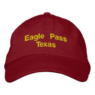 Casquette Brodée Eagle pass Texas