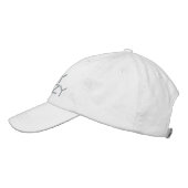 Casquette Brodée Easy Breezy beach Vie été amusant (Gauche)