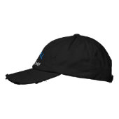 Casquette Brodée Eclipse Watcher Officielle Fun Dit Noir (Gauche)