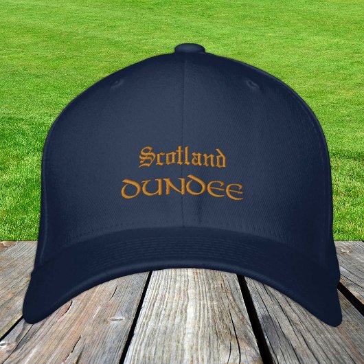 Casquette Brodée Ecosse & DUNDEE mode / Patriotes écossais