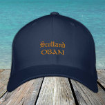 Casquette Brodée Ecosse & mode OBAN / Patriotes écossais<br><div class="desc">Casquettes brodés : Scotland & Oban mode baseball / chapeaux camionneurs pour patriotes écossais - amour mon pays,  voyages,  vacances / fans de sport</div>