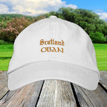Casquette Brodée Ecosse & mode OBAN / Patriotes écossais<br><div class="desc">Casquettes brodés : Scotland & Oban mode baseball / chapeaux camionneurs pour patriotes écossais - amour mon pays,  voyages,  vacances / fans de sport</div>