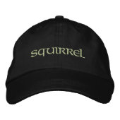 Casquette Brodée Écureuil (Devant)