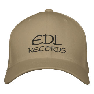 CASQUETTE BRODÉE EDL, ENREGISTREMENTS