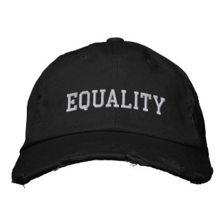 CASQUETTE BRODÉE ÉGALITÉ