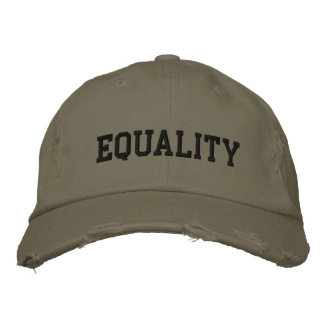 CASQUETTE BRODÉE ÉGALITÉ
