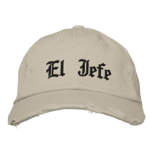 Casquette Brodée El Jefe