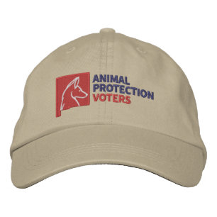 Casquette Brodée Électeurs pour la protection des animaux - Casque