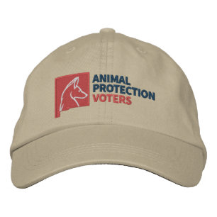 Casquette Brodée Électeurs pour la protection des animaux - Casquet