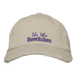 Casquette Brodée Elle Qui Cite Cite Rustique Violet Pierre Mignonne