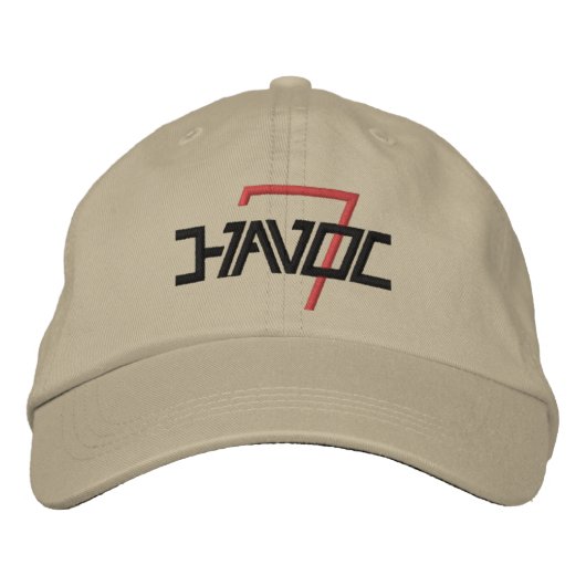 Casquette Brodée Embroidered HavocSeven Hat for Veteran Awareness (Devant)
