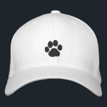 Casquette Brodée Empreinte de patte de chien | Cool Canine Lover's<br><div class="desc">casquette Empreinte de patte pour amoureux de les chiens. Casquette brodé de qualité, idéal pour les sauveteurs de chiens, les amateurs de sports canins, les promeneurs de chiens et les maîtres-chiens. Fait un cadeau amusant pour les mamans et les papas de chien. Visitez Jenn's Doodle World pour plus de casquettes...</div>