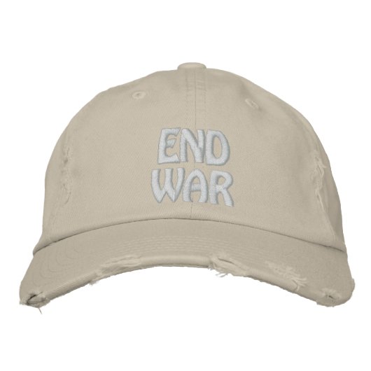 Casquette Brodée End War (Devant)