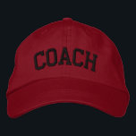 CASQUETTE BRODÉE ENTRAÎNER<br><div class="desc">Grand cadeau pour votre entraîneur</div>