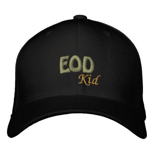 CASQUETTE BRODÉE EOD, ENFANT (Devant)