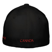 Casquette Brodée Équipe Canada (Dos)