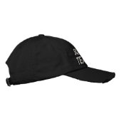 Casquette Brodée Équipe de squatchin (Droite)