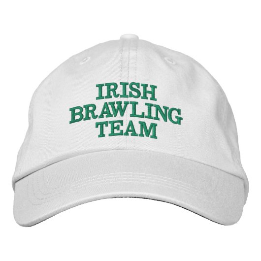 CASQUETTE BRODÉE ÉQUIPE IRLANDAISE (Devant)