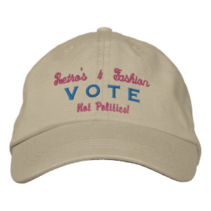 Casquette Brodée Équipement de vote élégant et amusant - Votez