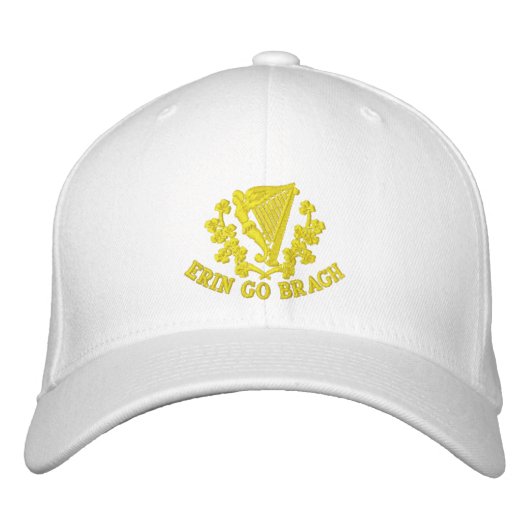 Casquette Brodée Erin Go Bragh (Devant)